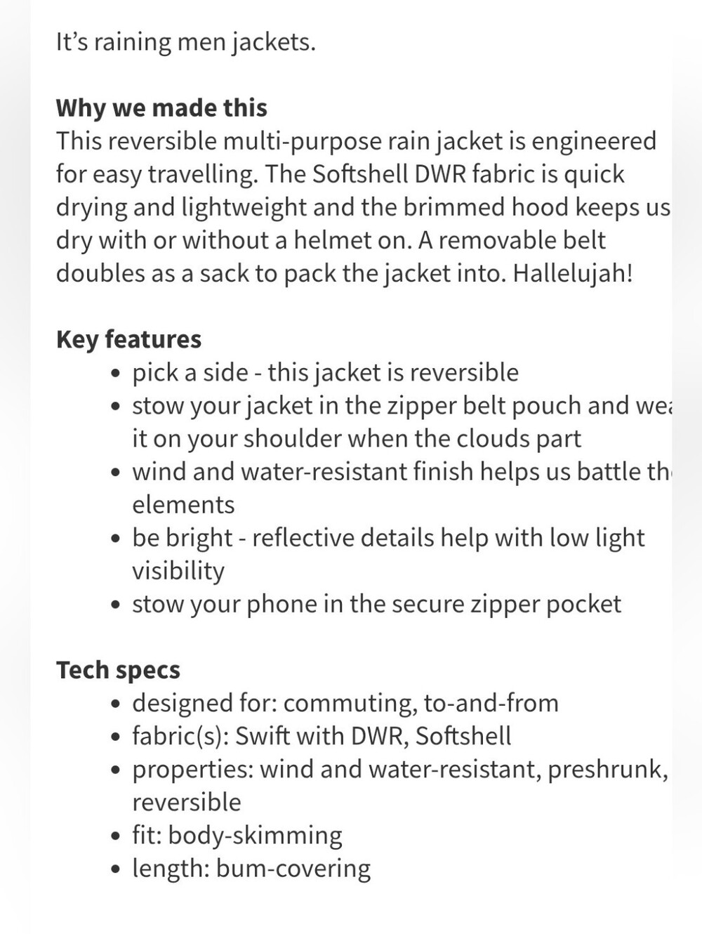 Lululemon Pedal Power Rain Jacket (REVERSIBLE) - Picture 14 of 17